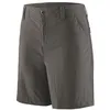 Image de Patagonia - Quandary Shorts - Short randonnée femme Forge Grey - US 12 - Entrejambe 7"