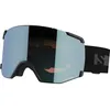 Image de SALOMON S/View Masque de Ski Unisexe, Champ de Vision Élargi, Idéal pour le Ski et le Snowboard, Noir, Taille Unique en occasion ou reconditionné