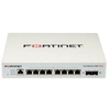 Image de FortiSwitch 108F-POE - Commutateur - Géré - 8 x 10/100/1000 (PoE) + 2 x Gigabit SFP - flux d'air d'un côté à l'autre - de bureau, Montable sur rack -