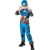 Image de Marvel - Avengers - Deguisement - Captain America - Taille L 7-8 Ans Pour Enfant
