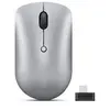Image de - Souris - compact - droitiers et gauchers - optique - 4 boutons - sans fil - 2.4 GHz - récepteur sans fil USB-C - gris nuage - boîtier marron - CRU