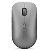 Image de Pro Plus 6050 - Souris - multi-mode - optique - 6 boutons - sans fil - Bluetooth 5.3, 2.4 GHz - récepteur sans fil USB - gris luna - boîtier marron -