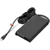 Image de ThinkPad Mobile Workstation Slim - Adaptateur alimentation USB-C - GaN - CA 100-240 V - 180 watt - Europe - noir - pour ThinkPad T16 Gen 4 21QN