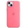 Image de Coque en silicone avec MagSafe pour iPhone 15 Plus - Rose