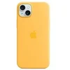Image de Coque en silicone avec MagSafe pour iPhone 15 Plus - Rayon de soleil