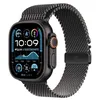 Image de Apple Watch Ultra 2 (49 mm GPS + Cellular) Montre de Sport connectée avec Boîtier en Titane Noir et Bracelet Milanais Titane Noir (Large). Suivi de l’activité, GPS Haute précision, Neutre en Carbone en occasion ou reconditionné