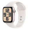 Image de Apple Watch SE (2  génération) 40 mm GPS Montre connectée avec Boîtier en Aluminium lumière stellaire et Bracelet Sport lumière stellaire (S/M). Suivi activité et Sommeil, détection Accidents en occasion ou reconditionné