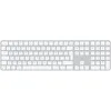 Image de Apple Magic Keyboard avec Touch ID et pavé numérique pour Les Mac avec Puce Apple - Anglais International - Touches Blanches         en occasion ou reconditionné