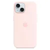 Image de Apple Coque en Silicone avec MagSafe pour iPhone 15 - Rose pâle         en occasion ou reconditionné