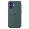 Image de Apple Coque en Silicone avec MagSafe pour iPhone 16 - Vert lacustre         en occasion ou reconditionné