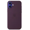 Image de Coque en silicone avec MagSafe pour iPhone 16 Plus - Prune