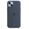 Image de Coque en silicone avec MagSafe pour iPhone 14 Plus - Bleu orage