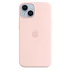 Image de Apple Coque en Silicone avec MagSafe pour iPhone 14 - Rose Craie         en occasion ou reconditionné