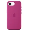 Image de en silicone Fuchsia pour iPhone 16e et 17e