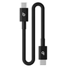 Image de USB-C vers USB-C 20 cm Noir pour iPhone