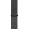 Image de Apple Watch Band - Boucle Sport - 46 mm - Gris foncé - Taille unique (adaptée à la majorité des poignets) en occasion ou reconditionné
