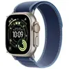 Image de Watch Ultra 3 GPS + Cellular 49mm Boitier en Titane Naturel avec Boucle Trail Bleu/Bleu Vif - S/M