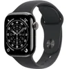 Image de Apple Watch Series 11 [GPS + Cellular 42 mm] Montre connectée avec boîtier Ardoise et Bracelet Sport Noir. Score de Sommeil, Moniteur d’activité, Suivi de la santé, écran Toujours activé en occasion ou reconditionné