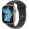 Image de Watch Series 11 GPS + Cellular 46mm Boitier en Aluminium Gris Sidéral avec Bracelet Sport Noir - M/L