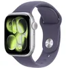 Image de Apple Watch Series 11 [GPS 42 mm] Montre connectée avec boîtier Argent et Bracelet Sport Brume Violette. Score de Sommeil, Moniteur d’activité, Suivi de la santé, écran Toujours activé en occasion ou reconditionné