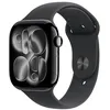 Image de Apple Watch Series 11 [GPS 46 mm] Montre connectée avec boîtier Obsidienne et Bracelet Sport Noir. Score de Sommeil, Moniteur d’activité, Suivi de la santé, écran Toujours activé en occasion ou reconditionné