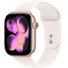 Image de Watch Series 11 GPS 46mm Boitier en Aluminium Or Rose avec Bracelet Sport Rose Tendre - S/M