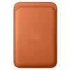 Image de Apple Porte-Cartes en Tissage Fin pour iPhone avec MagSafe - Roux orangé         en occasion ou reconditionné