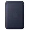 Image de Apple Porte-Cartes en Tissage Fin pour iPhone avec MagSafe - Marine         en occasion ou reconditionné