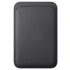 Image de Apple Porte Cartes en Tissage Fin pour iPhone avec MagSafe   Noir         en occasion ou reconditionné