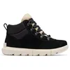 Image de Sorel - Explorer Next Hiker WP - Bottes de neige femme Black / Sea Salt - 37