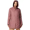 Image de Columbia - Heavenly Long Hooded Jacket - Doudoune femme Fig - XS