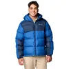 Image de Columbia - Pike Lake II Hooded Jacket - Doudoune homme Mountain Blue / Collegiate Navy - M