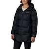 Image de Columbia - Puffect II Mid Hooded Jacket - Doudoune femme Black - S