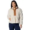 Image de Columbia - Boundless Discovery Sherpa Full Zip II - Polaire femme Chalk / Camel Brown - M
