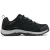 Image de Columbia - Crestwood Waterproof - Chaussures randonnée homme Black / Columbia Grey - 40