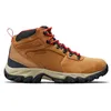 Image de Columbia - Newton Ridge Plus II Suede Waterproof - Chaussures randonnée homme Elk / Mountain Red - 40