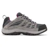 Image de Columbia - Crestwood Waterproof - Chaussures randonnée femme Graphite / Wild Iris - 37.5
