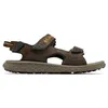 Image de Columbia - Konos Hiker 3-Strap - Sandales homme Cordovan / Mud - 42