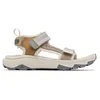 Image de Columbia - Peakfreak Rush Sandal Leather - Sandales femme Dark Stone / Quarry - 42