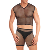 Image de Ensemble Net Bula 3 Pièces Noir noir L/XL