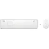 Image de 650 - Ensemble clavier et souris - sans fil - 2.4 GHz - Français - blanc
