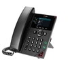 Image de Poly VVX 250 - Téléphone VoIP - (conférence) à trois capacité d'appel - SRTP, SIP, SDP, RTP - 4 lignes - noir