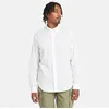 Image de Timberland - Strech Poplin Long Sleeve Shirt - Chemise homme White - L