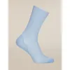 Image de icebreaker - Lifestyle Fine Gauge Crew - Chaussettes en laine mérinos femme Zinc Blue - S / M (36 - 42)