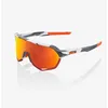 Image de 100% - S2 Cat 2 - Lunettes vélo Soft Tact Grey Camo - HiPER Red Multilayer Mirror Cat 2