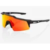 Image de 100% - Speedcraft SL HiPER - Lunettes vélo Soft Tact Black - HiPER Red Multilayer Mirror
