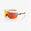 Image de 100% - Speedcraft SL Cat 2 - Lunettes vélo Soft Tact Grey Camo - HiPER Red Multilayer Mirror Cat 2