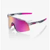 Image de 100% - S3 - Lunettes de soleil Polished Translucent Grey - Purple Multilayer Mirror Cat 2