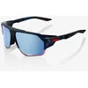 Image de 100% - Norvik HiPER - Lunettes de soleil Black Holographic - HIPER Blue Multilayer Mirror Cat 3