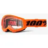 Image de 100% - Strata 2 Junior - Masque ski enfant Neon Orange - Mirror Clear Cat 0